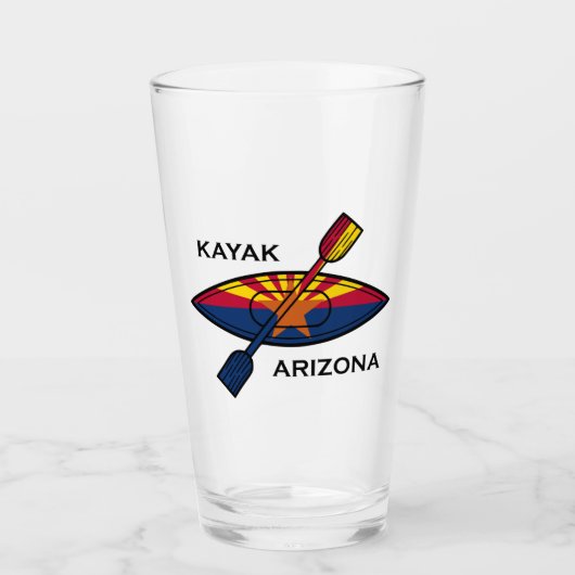 Kayak Arizona Flag Glas (Voorkant)