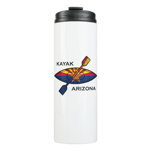 Kayak Arizona Flag Thermosbeker (Voorkant)