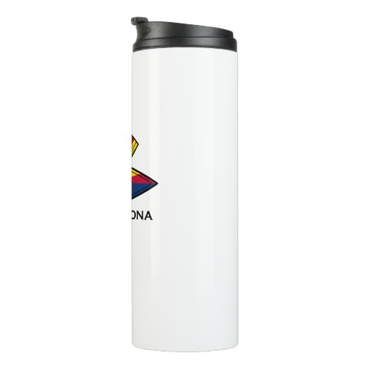 Kayak Arizona Flag Thermosbeker (Geroteerd rechts)
