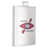 Kayak Arkansas Flag Flacon (Rechts)