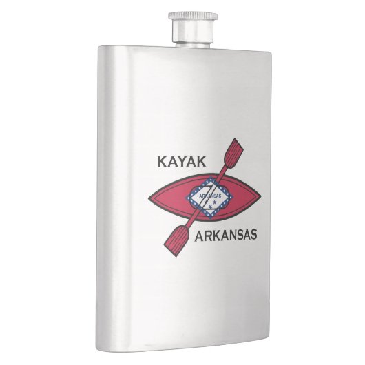 Kayak Arkansas Flag Flacon (Rechts)