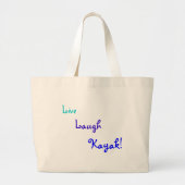 Kayak Bag Grote Tote Bag (Voorkant)