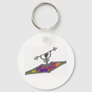 Kayak Billy Botten Sleutelhanger