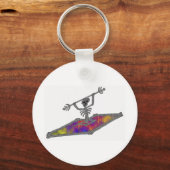 Kayak Billy Botten Sleutelhanger (Voorkant)