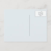 Kayak Bow op Rough Lake, Mountains Briefkaart (Achterkant)