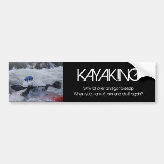 Kayak Bumpersticker