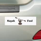 Kayak Bumpersticker (Op auto)