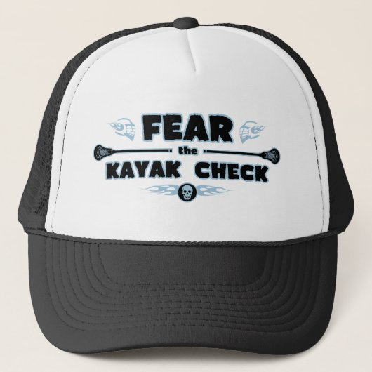 Kayak Check - blauw Trucker Pet (Voorkant)