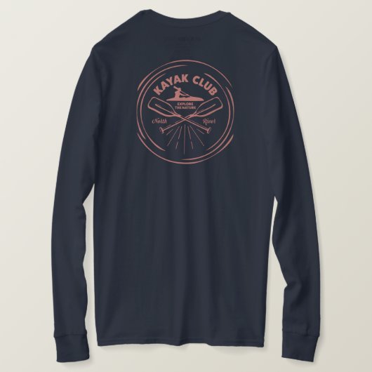 Kayak Club T-shirt (Design achterkant)