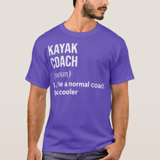 Kayak-coach als gewone coach maar koeler t-shirt