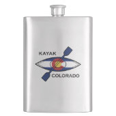 Kayak Colorado Flag Flacon (Voorkant)