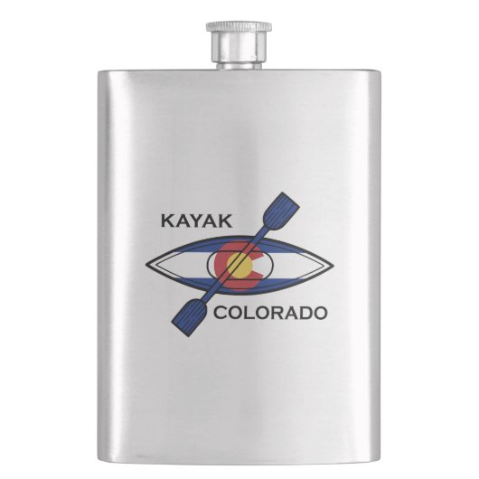 Kayak Colorado Flag Flacon (Voorkant)