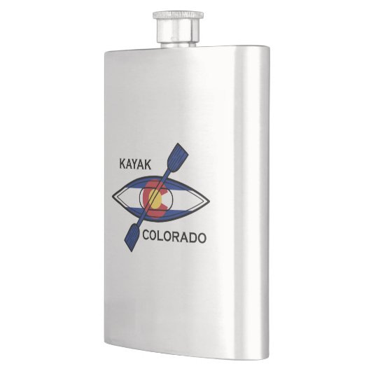 Kayak Colorado Flag Flacon (Links)