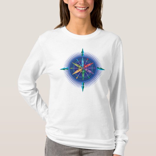 Kayak Compass T-shirt (Voorkant)