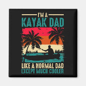 Kayak Dad Magneet (Voorkant)
