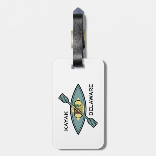 Kayak Delaware Bagagelabel (Achterkant verticaal)