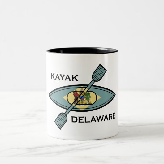 Kayak Delaware Tweekleurige Koffiemok (Center)