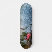 Kayak die drijft op het meer van Table Rock Persoonlijk Skateboard (Voorkant)
