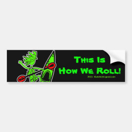 Kayak Dit Is Hoe Ik Rol II Bumpersticker