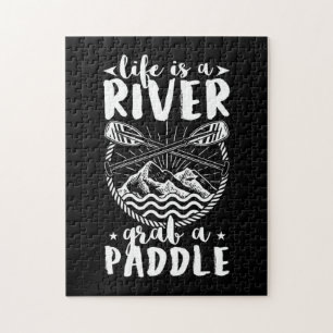 Kayak Driver Life is een rivier Legpuzzel