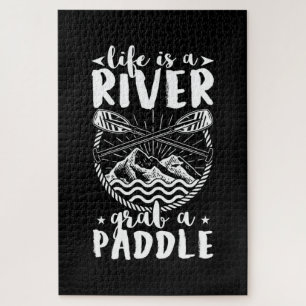 Kayak Driver Life is een rivier Legpuzzel