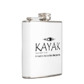 Kayak, een mobiel apparaat dat je oplaadt heupfles (Rechts)