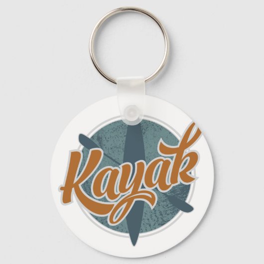 Kayak Emblem Sleutelhanger (Voorkant)
