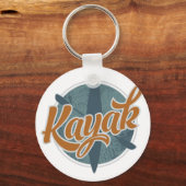 Kayak Emblem Sleutelhanger (Voorkant)