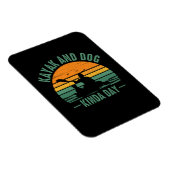 Kayak en Dog Kinda Day Magneet (Rechterzijde)