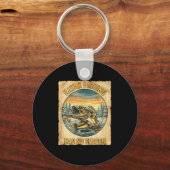 Kayak Fishing Has No Season Funny Winter Fishing  Sleutelhanger (Voorkant)