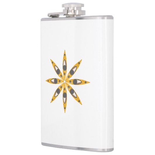 Kayak Flower Heupfles (Links)