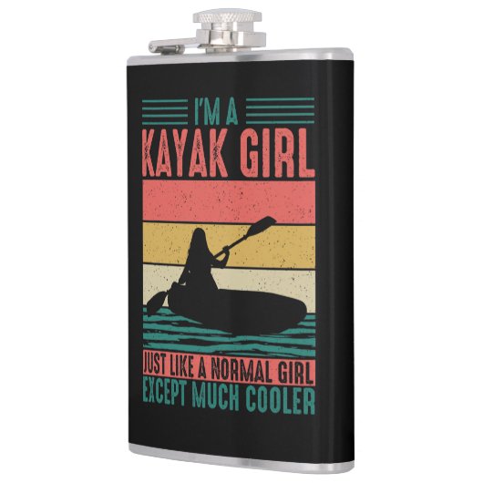 Kayak Girl, maar koeler Heupfles (Links)