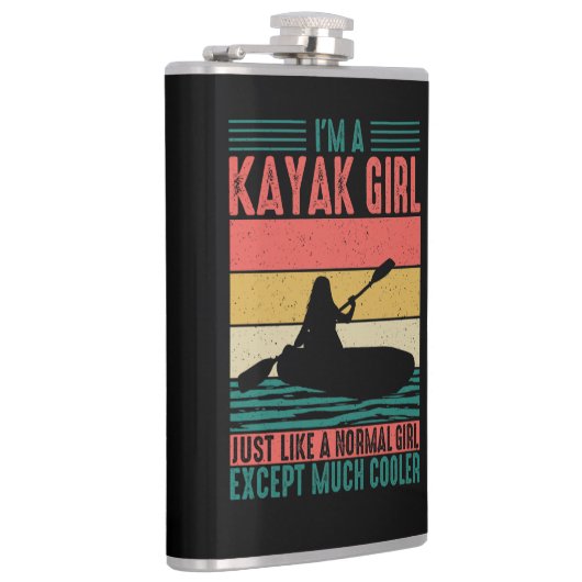 Kayak Girl, maar koeler Heupfles (Rechts)