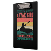 Kayak Girl, maar koeler Klembord (Links)