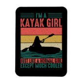Kayak Girl, maar koeler Magneet (Verticaal)