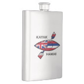 Kayak Hawaii Flag Flacon (Rechts)