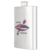 Kayak Hawaii Flag Flacon (Links)