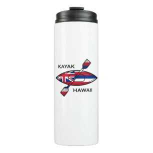 Kayak Hawaii Flag Thermosbeker