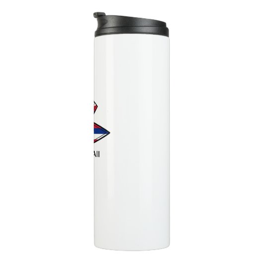 Kayak Hawaii Flag Thermosbeker (Geroteerd rechts)