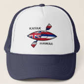Kayak Hawaii Flag Trucker Pet (Voorkant)
