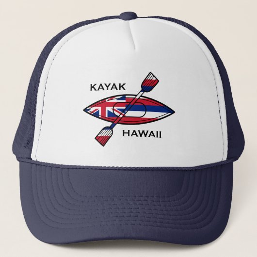 Kayak Hawaii Flag Trucker Pet (Voorkant)
