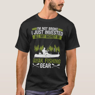 Kayak Hengelsport Uitrusting Kayakken Kayakvisser  T-shirt