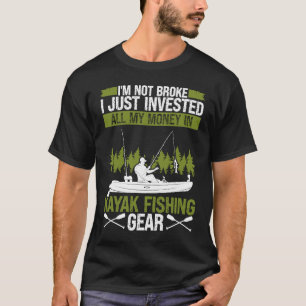 Kayak Hengelsport Uitrusting Kayakken Kayakvisser T-shirt
