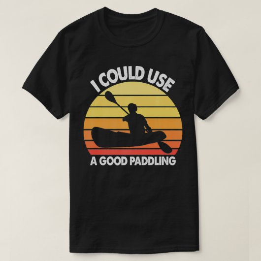 Kayak ik kan een goed paddling-grappige Kayaking Q T-shirt (Design voorkant)