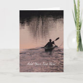 Kayak Kaart (Voorkant)