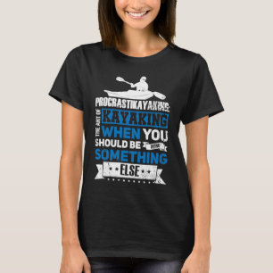 Kayak kanoe roewadder kayak sport 2 t-shirt