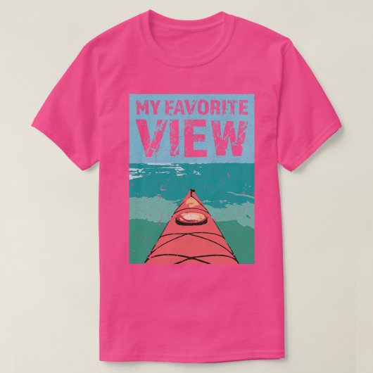 Kayak Kayak Kayaker Roeier Gift T-shirt (Design voorkant)