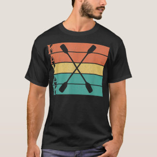Kayak Kayaker Double Paddle Canoe Tour Kayaking Vi T-shirt
