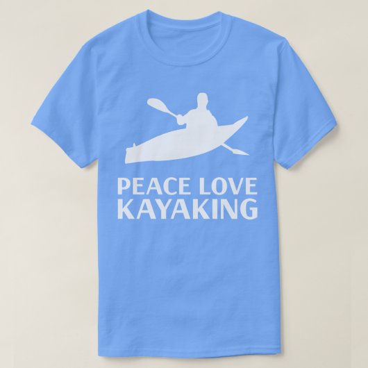 Kayak Kayaking 1 T-shirt (Design voorkant)