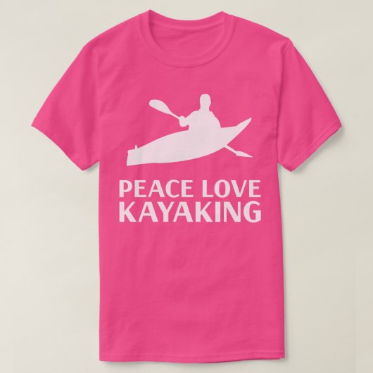 Kayak Kayaking 1 T-shirt (Design voorkant)
